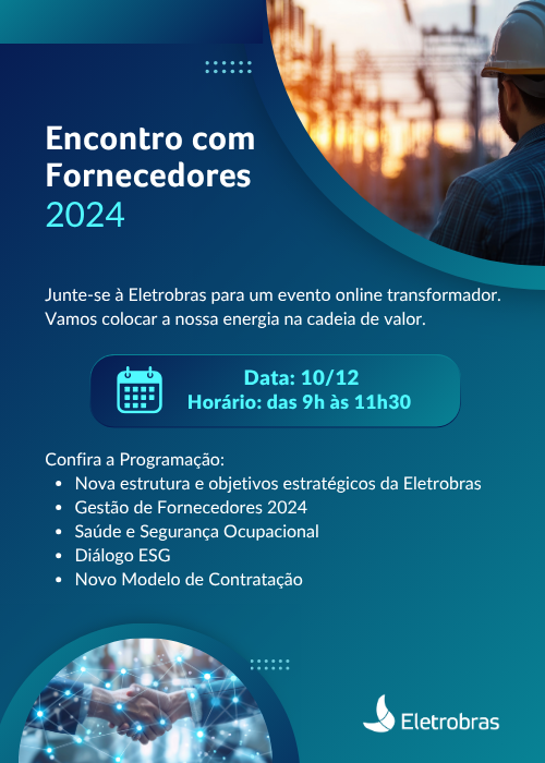 Encontro com Fornecedores — projeto Eletrobras